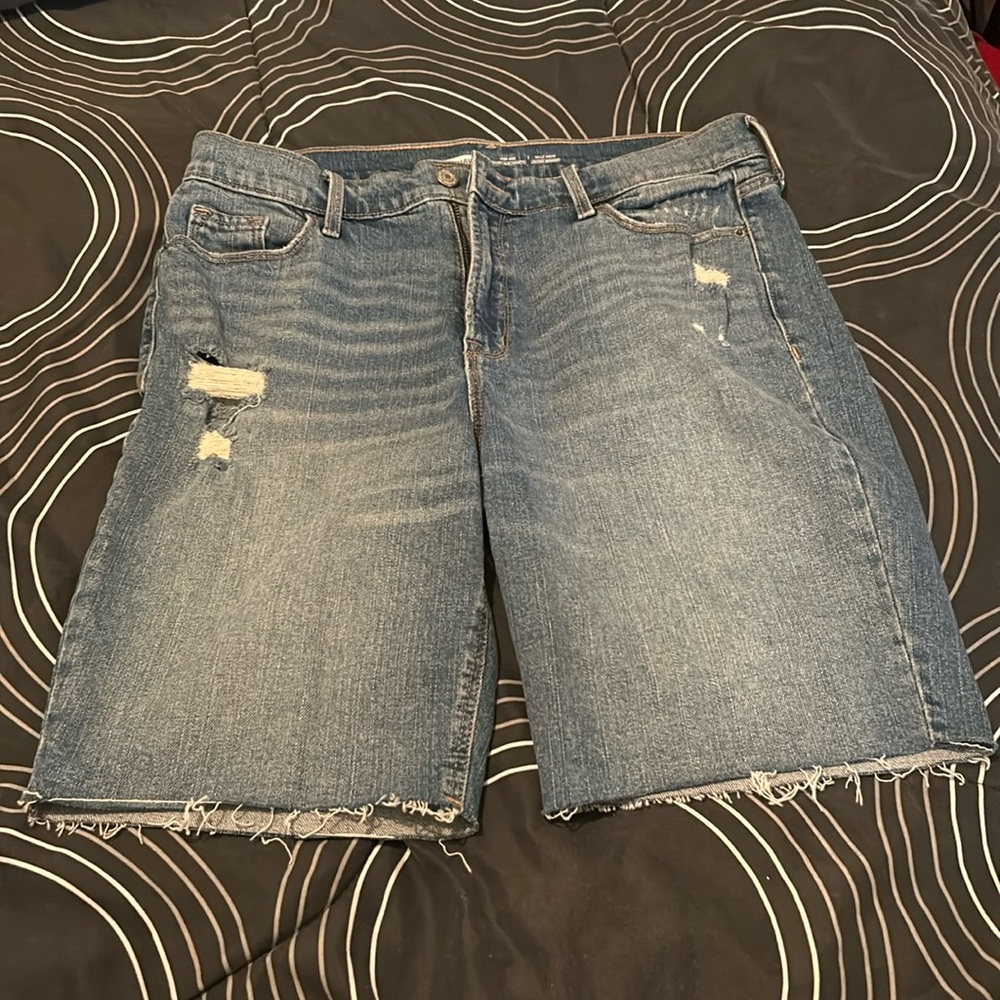 Old Navy High Waisted Jean Shorts